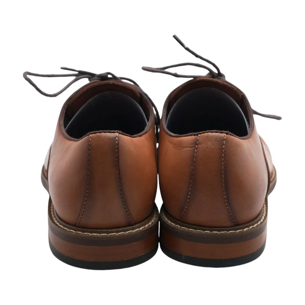 Brown Leather Derby/oxford Dress Shoes - Image 2