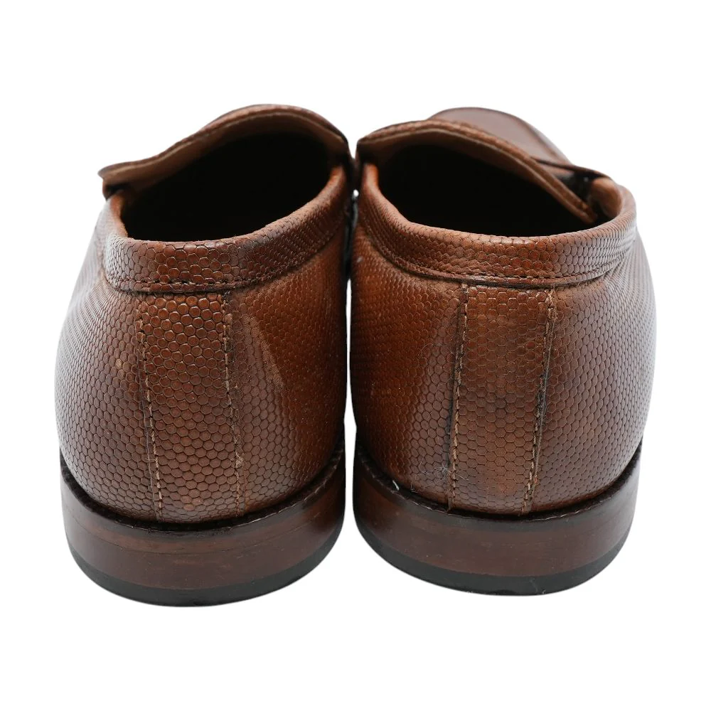 Brown Leather Loafer Dress Shoes - Image 2