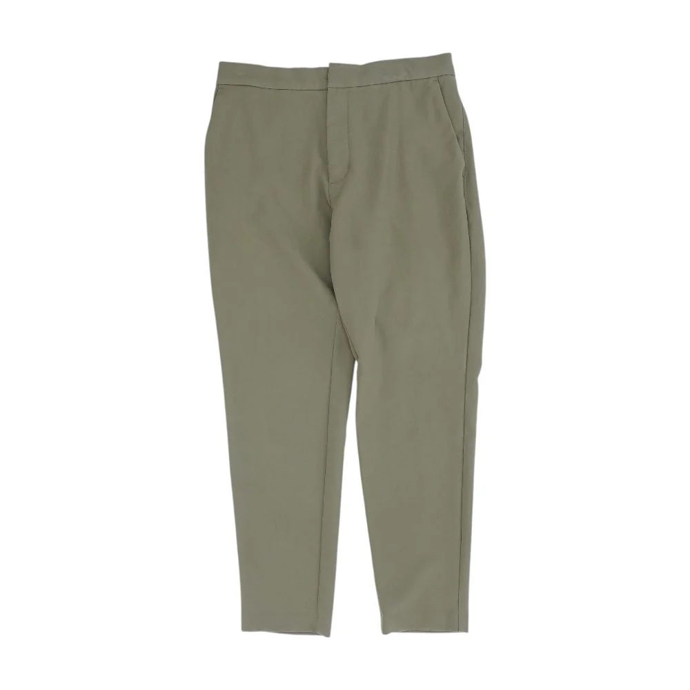 Brown Solid Active Pants