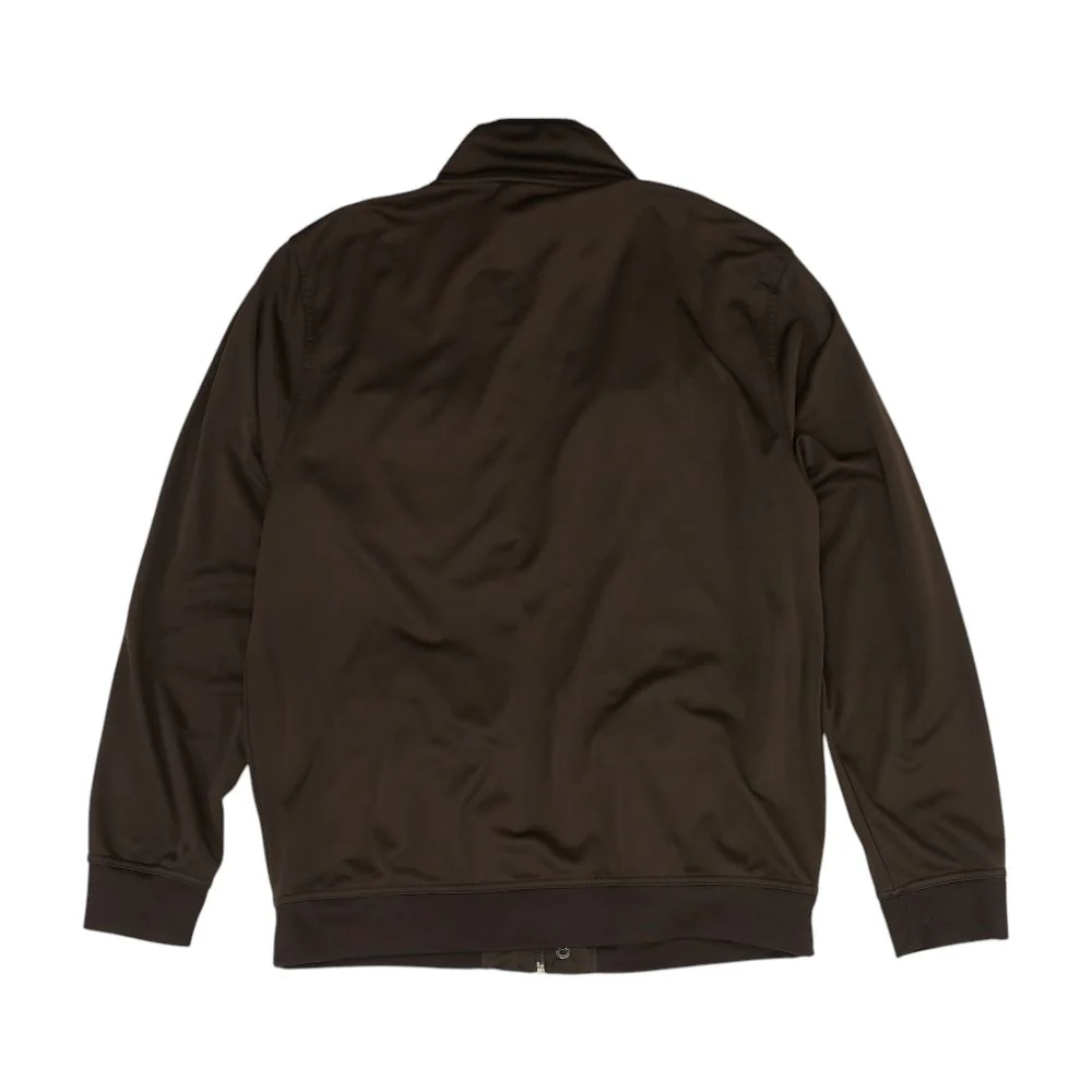 Brown Solid Long Sleeve Button Down - Image 2