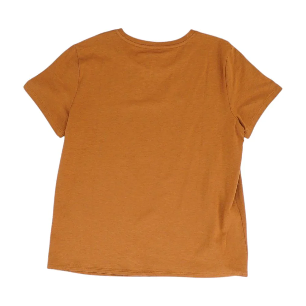 Brown Solid Pajama Top - Image 2