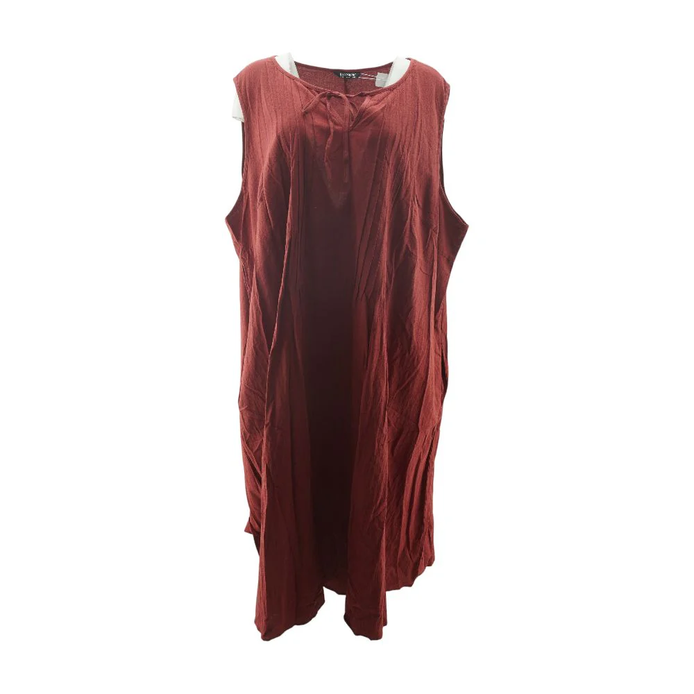 Burgundy Midi Dress