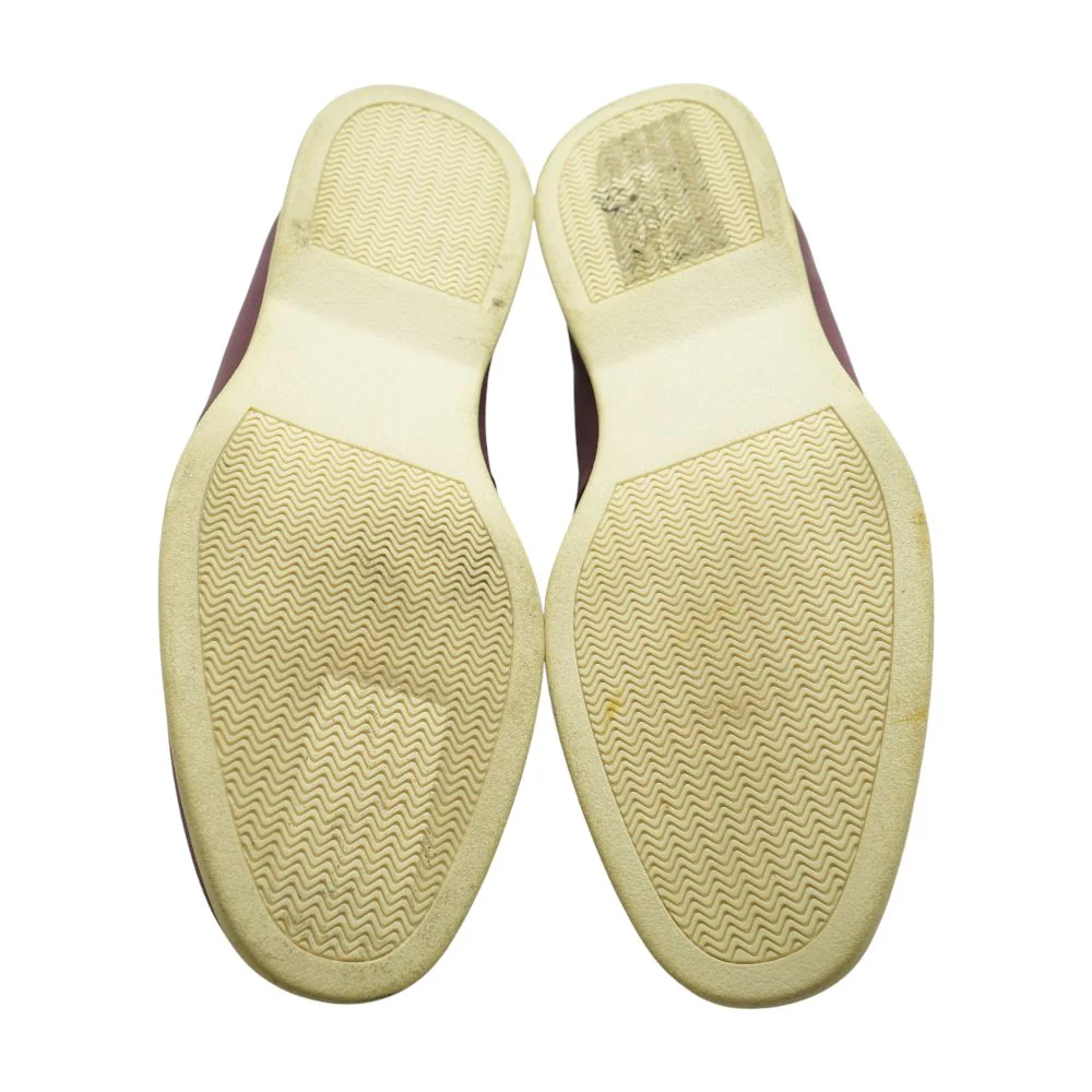Burgundy Slip On Casual Shoes - Image 3