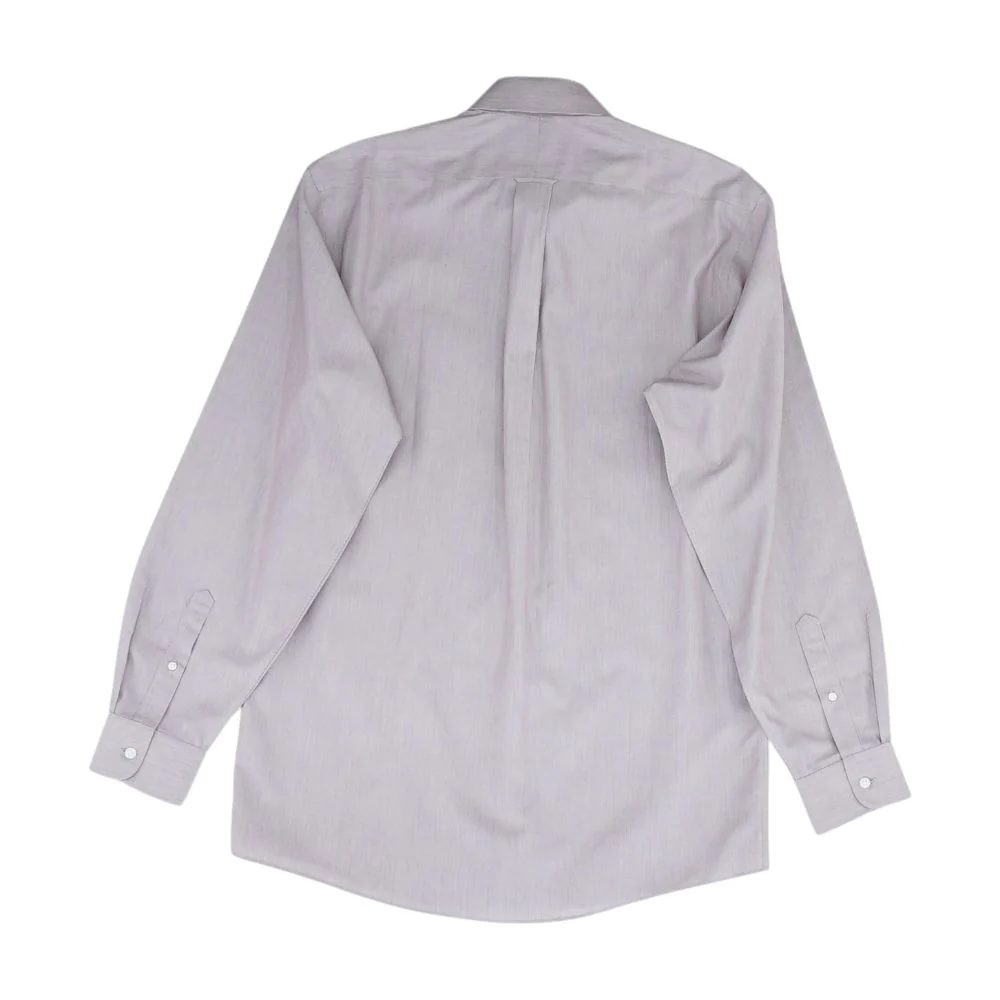 Burgundy Striped Long Sleeve Button Down - Image 2