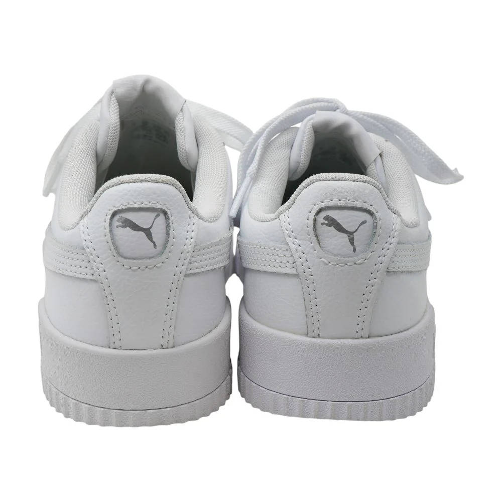 Carina White Low Top Athletic Shoes - Image 2