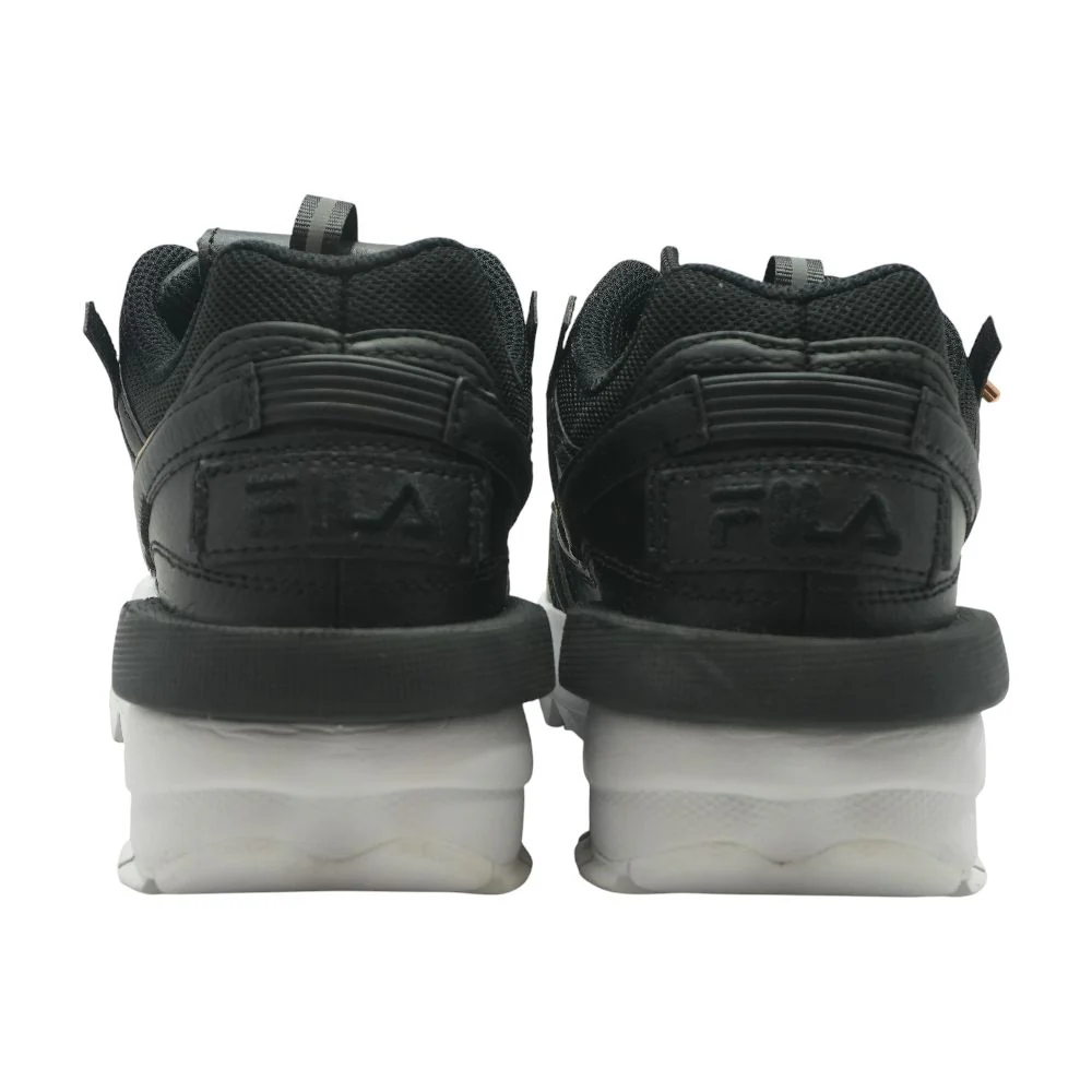 Disruptor II Black Low Top Athletic Shoes - Image 2