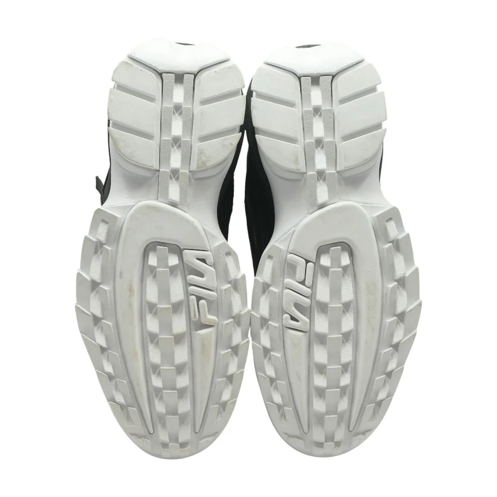 Disruptor II Black Low Top Athletic Shoes - Image 3