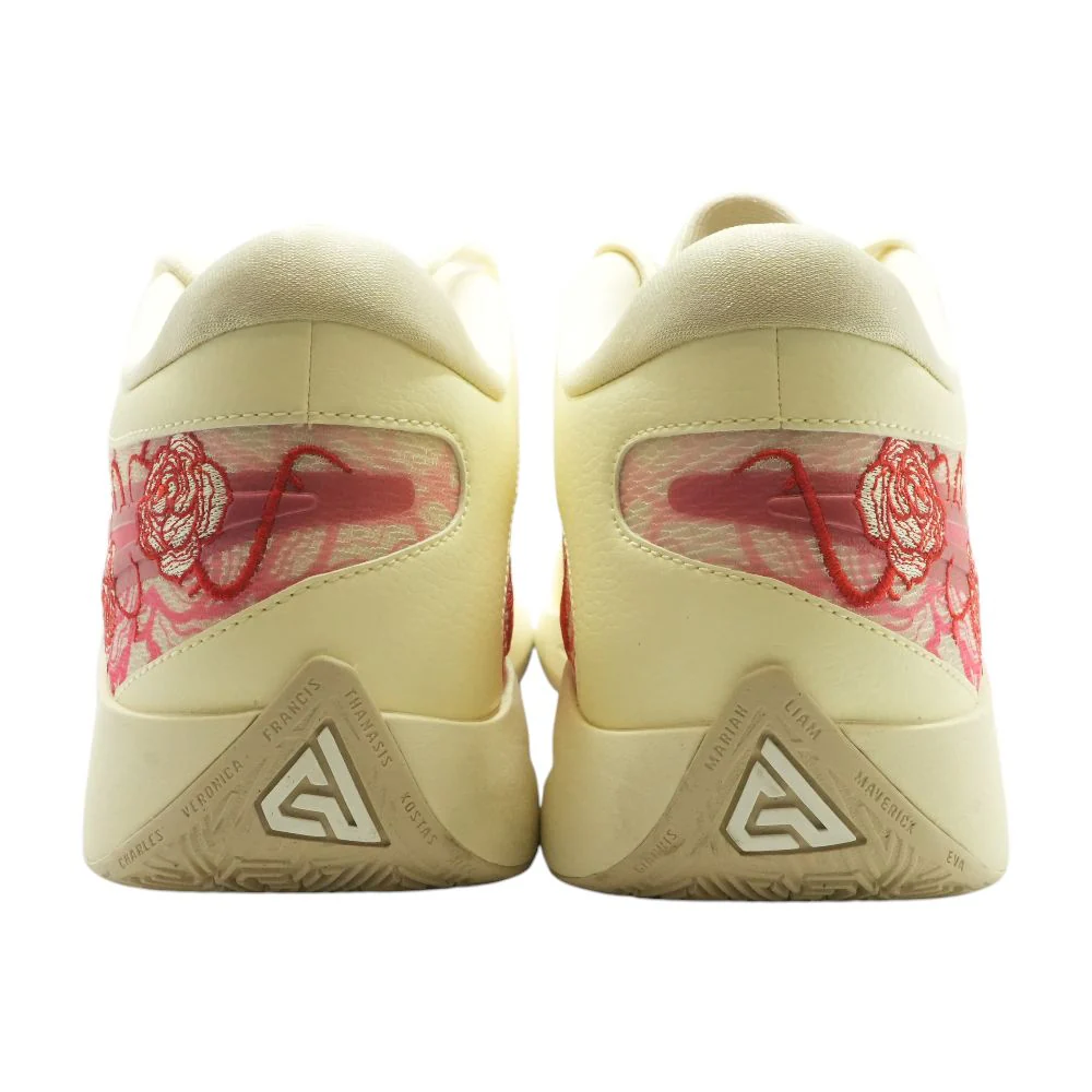Giannis Zoom Freak 6 Ivory Low Top Athletic Shoes - Image 2