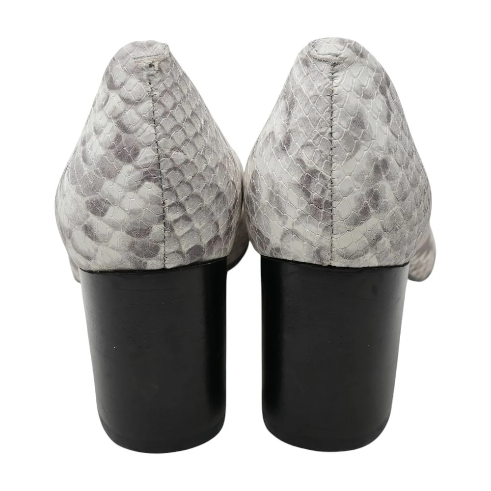 Gray Block Heels - Image 2