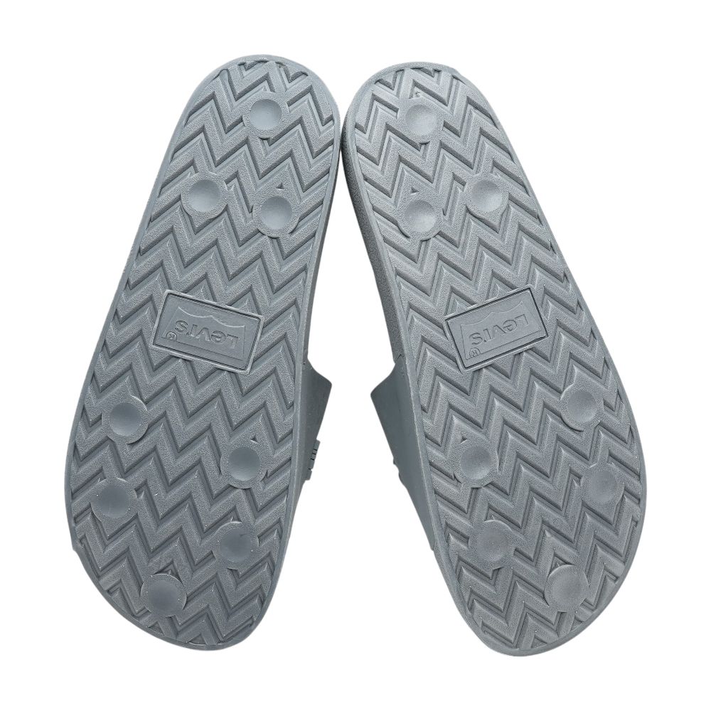 Gray Casual Slide Sandals - Image 3