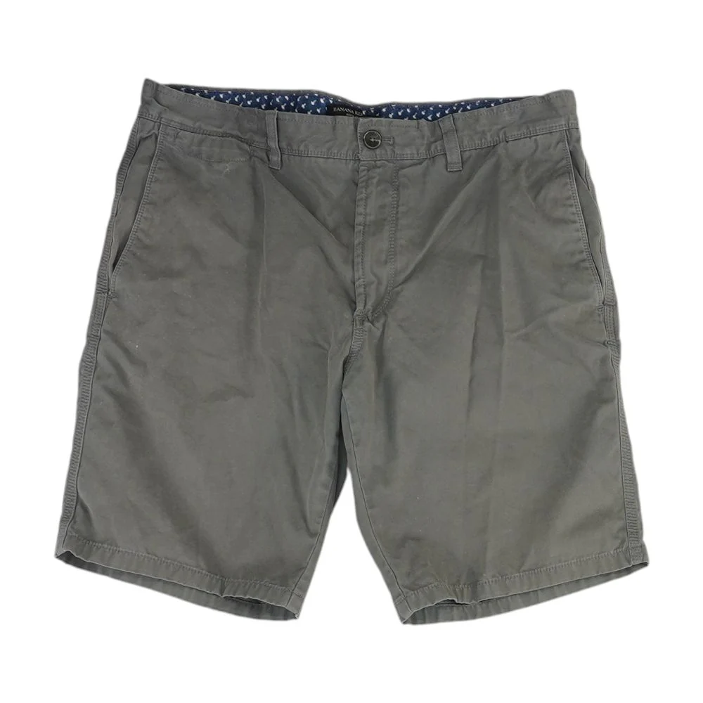 Gray Chino Shorts