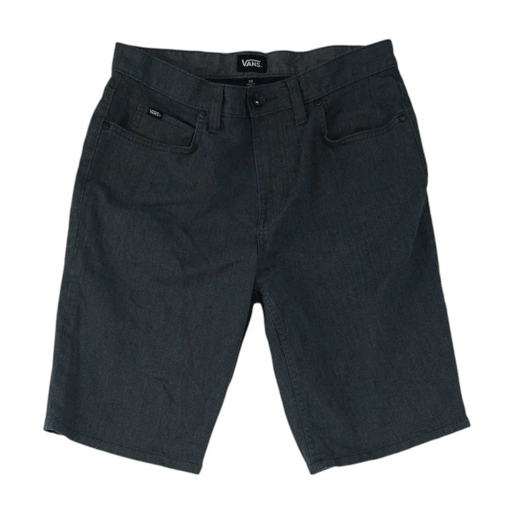 Gray Denim Shorts