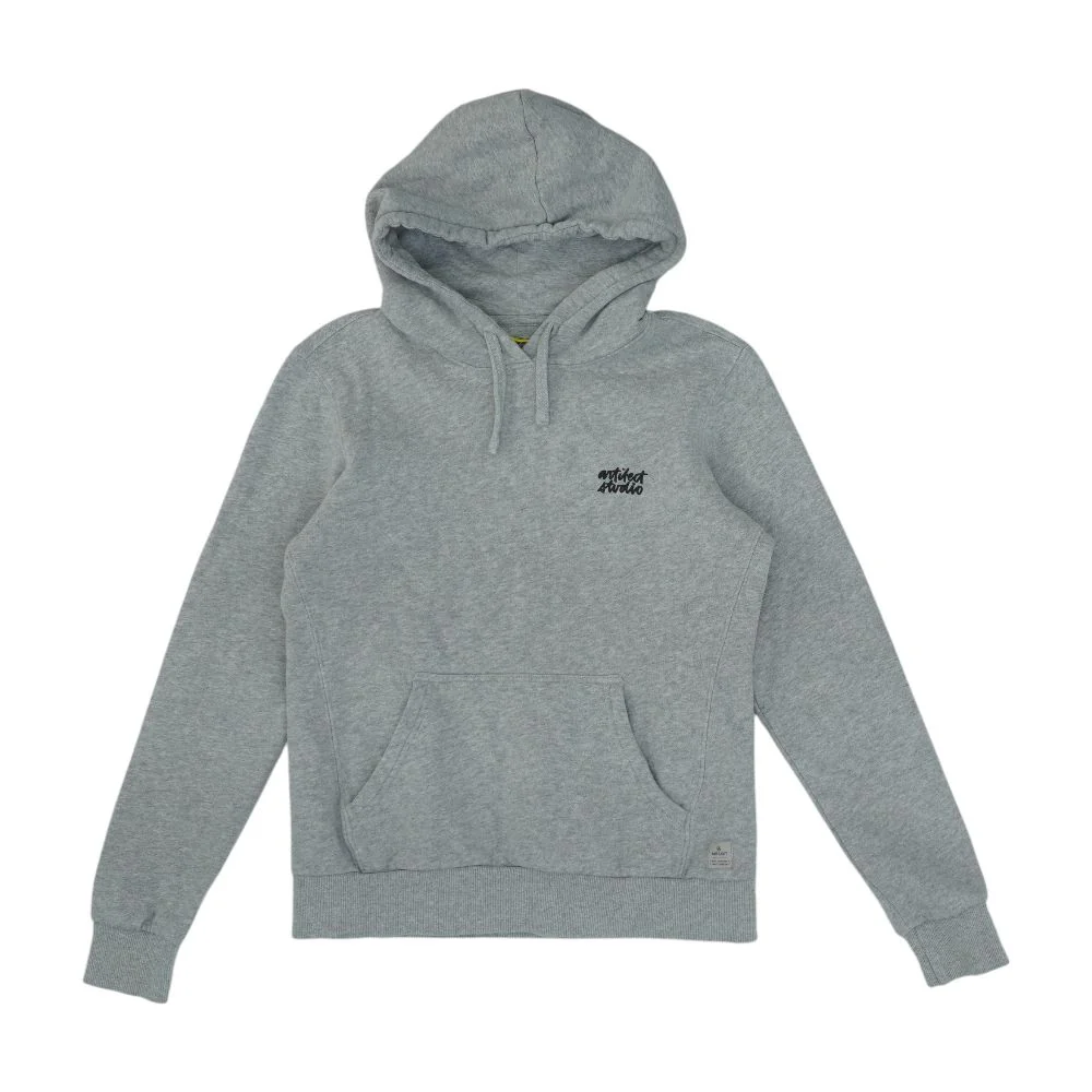 Gray Graphic Hoodie