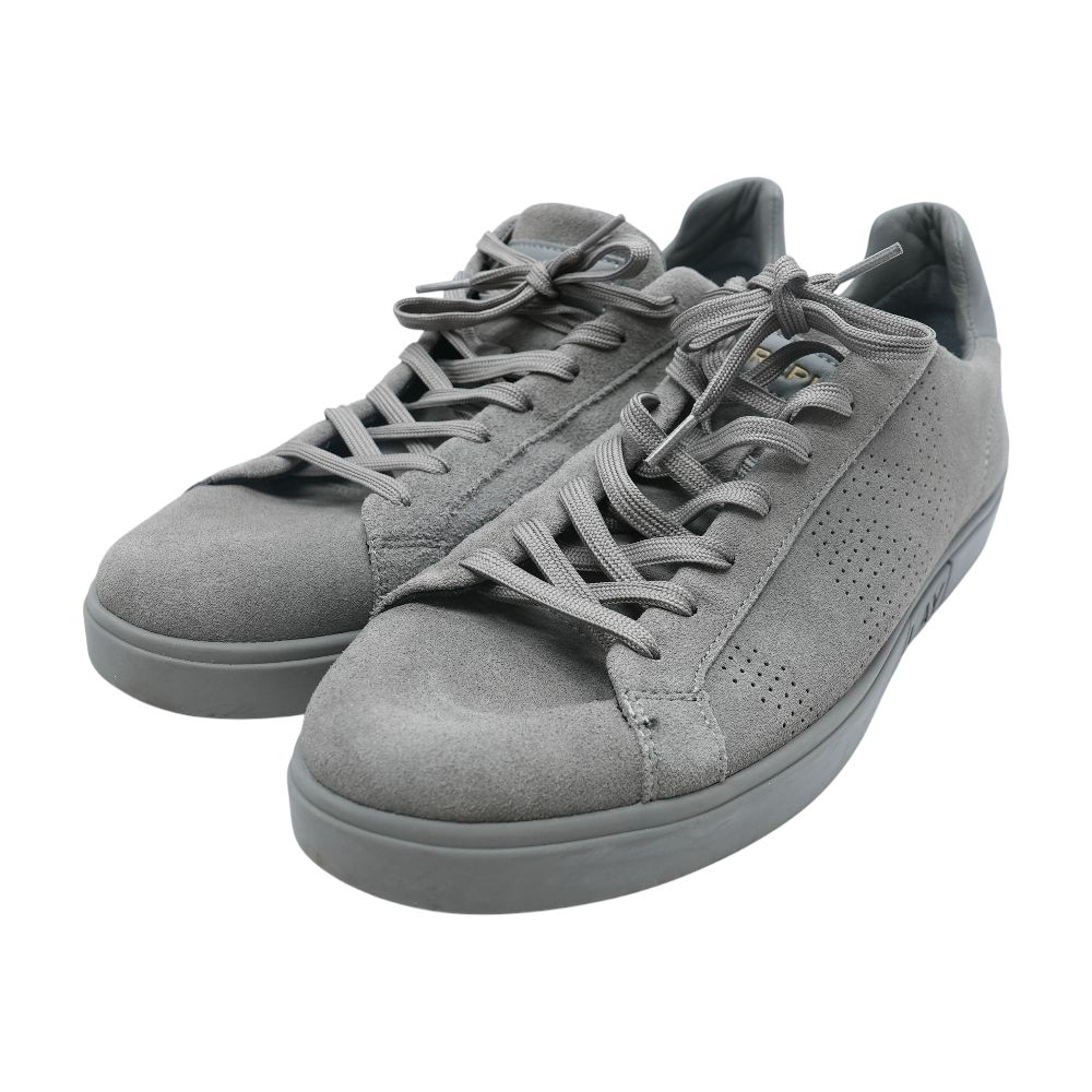 Gray Lace Up Casual Shoes