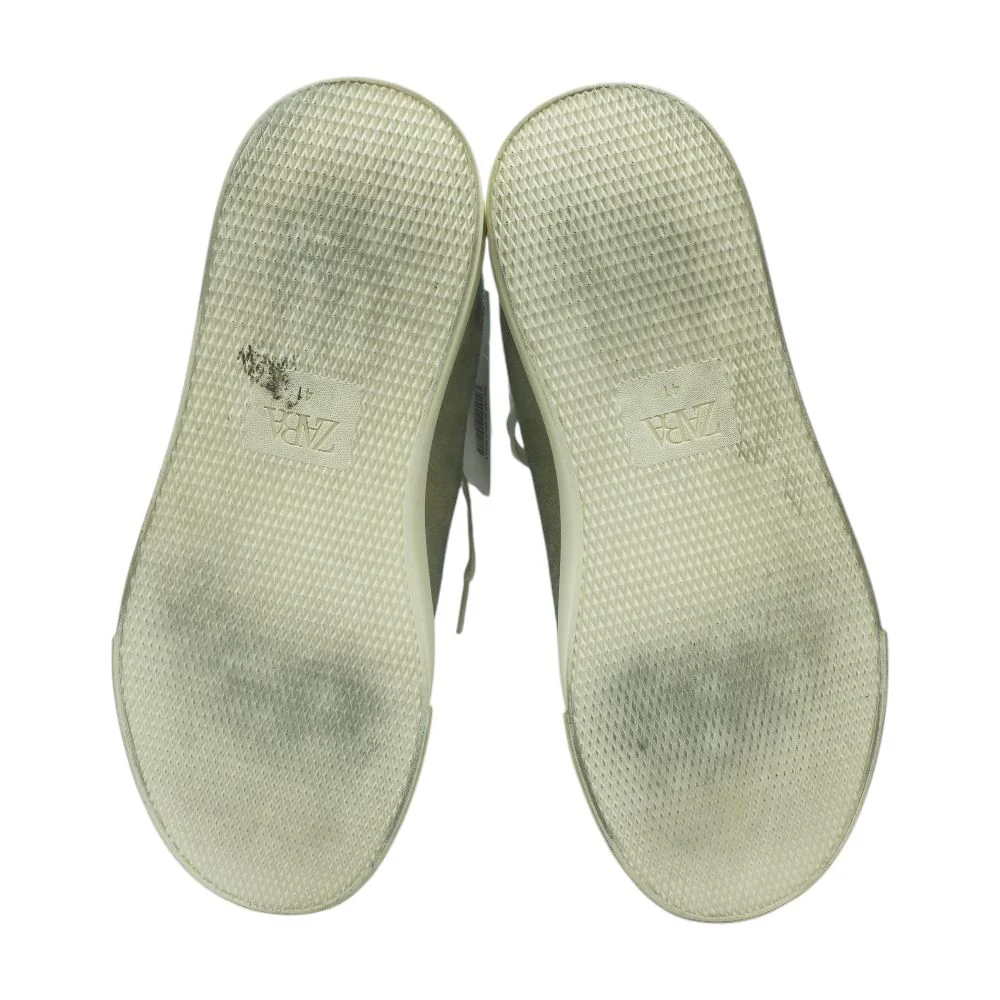 Gray Lace Up Casual Shoes - Image 3