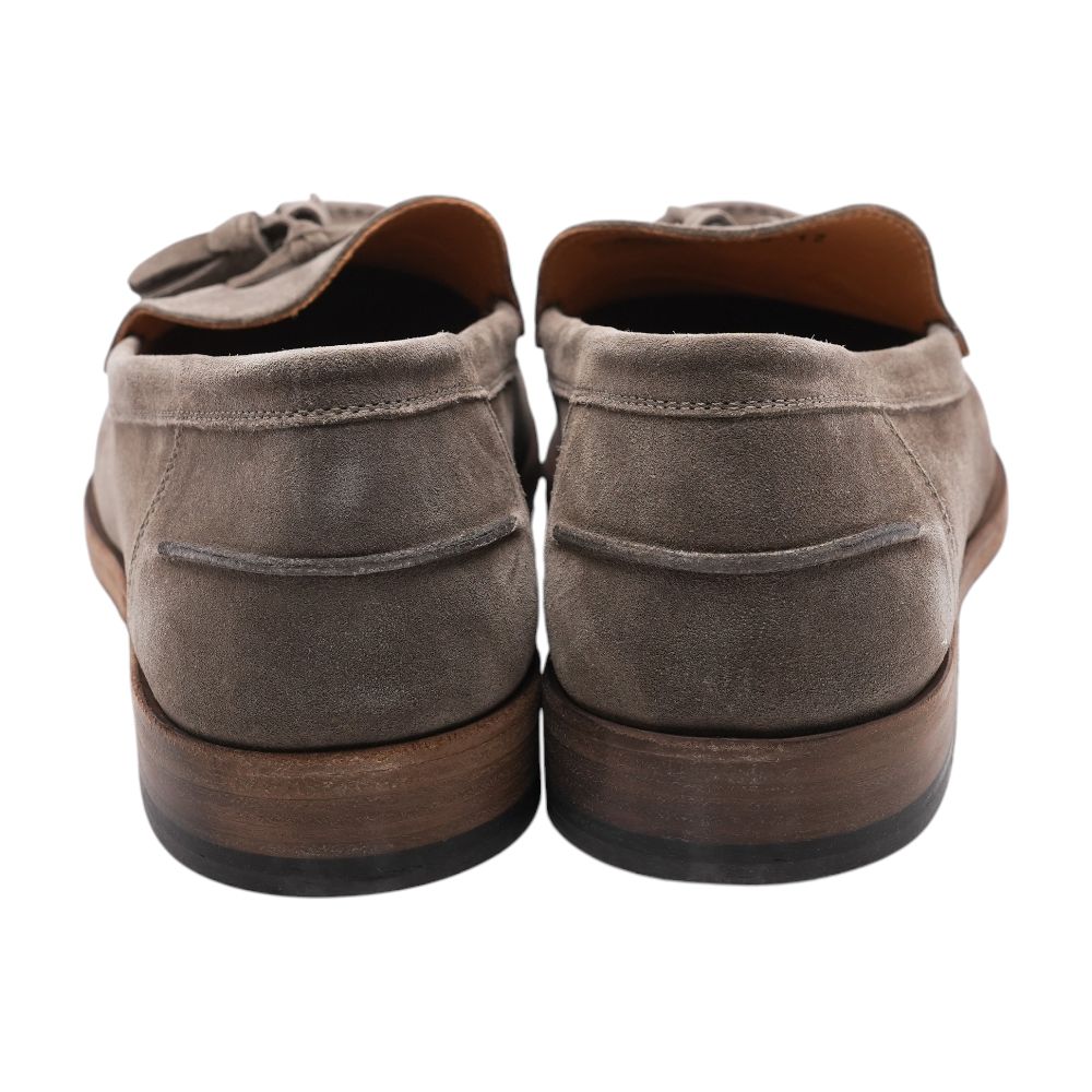Gray Leather Loafer Dress Shoes - Image 2