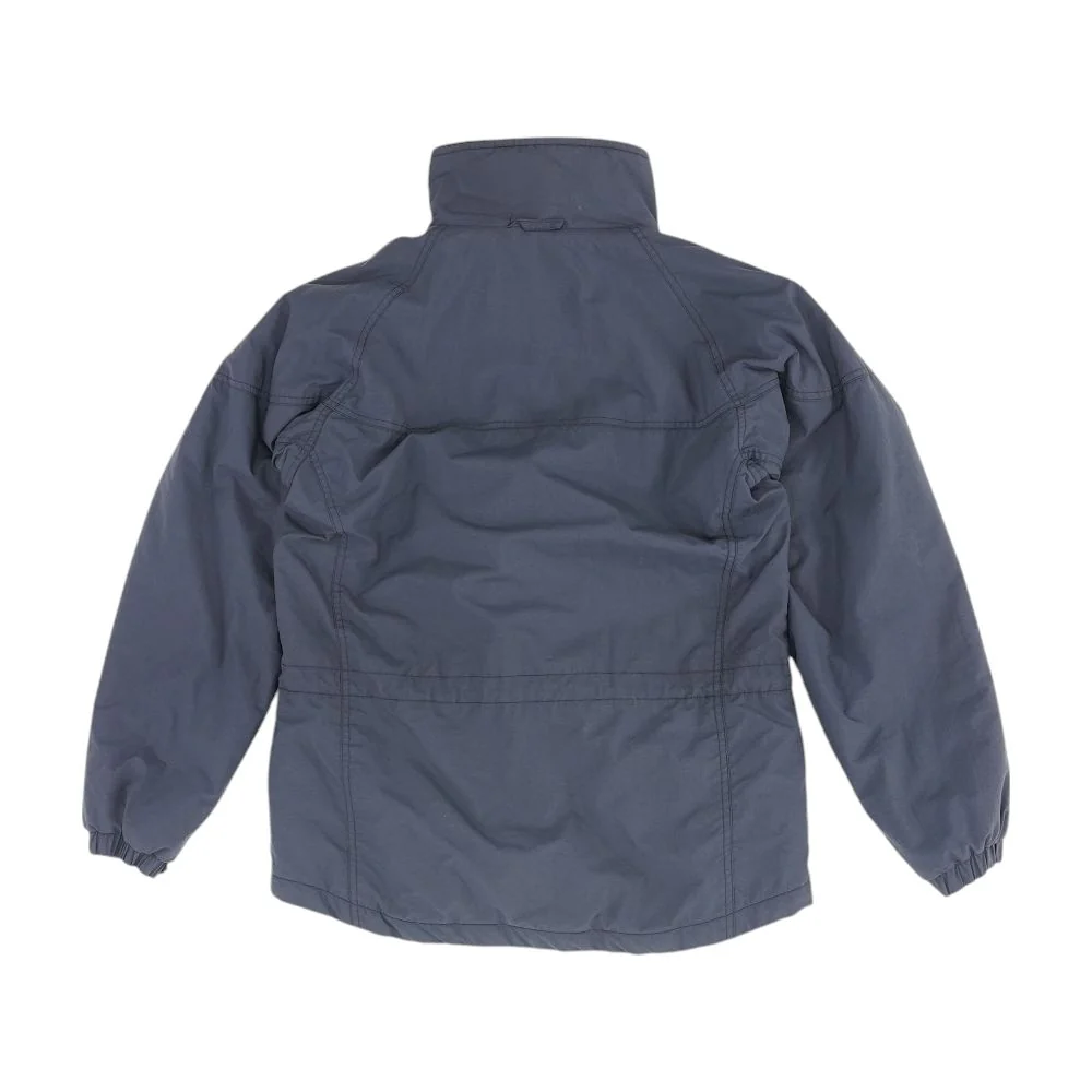 Gray Solid Ski Jacket - Image 2