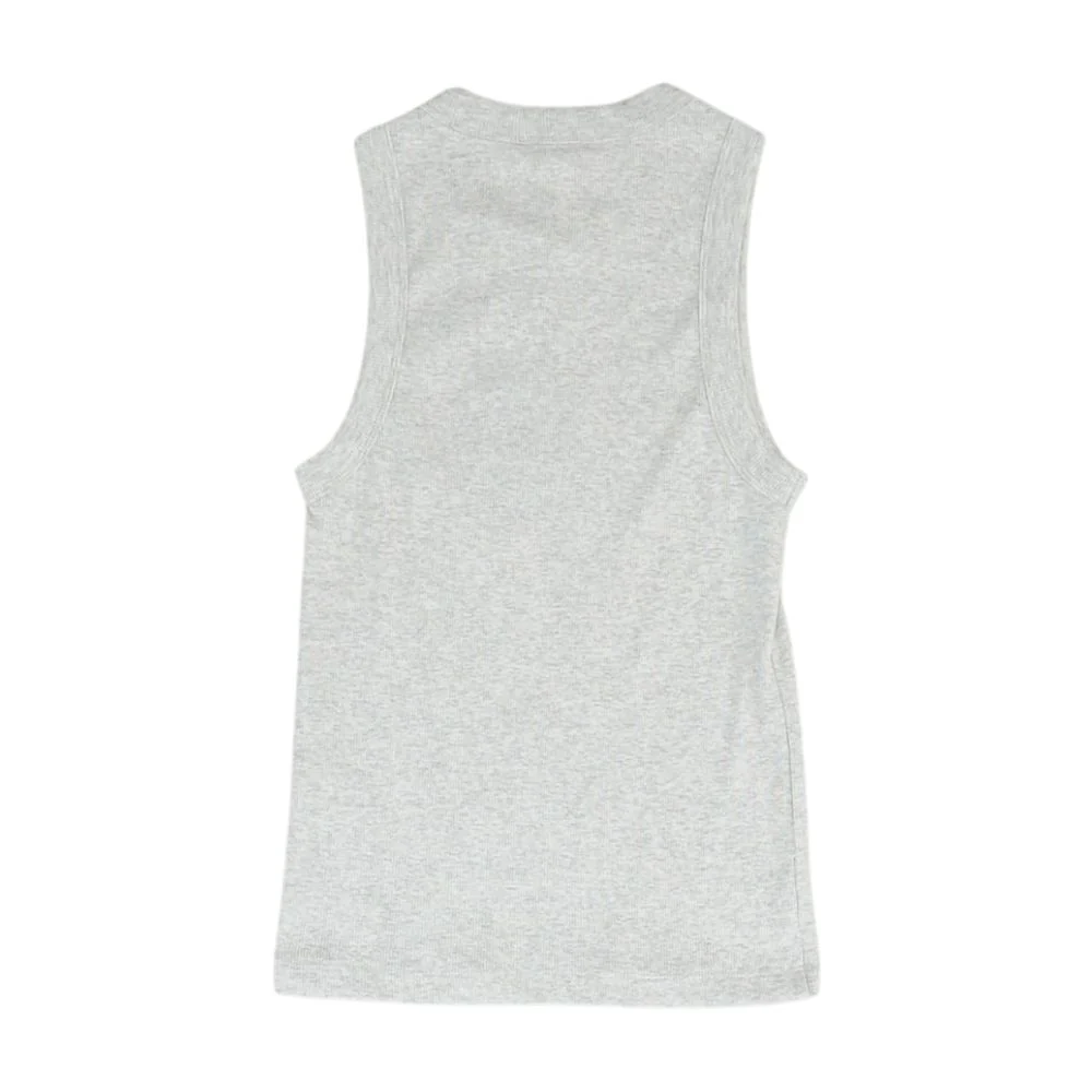 Gray Tank Knit Top - Image 2