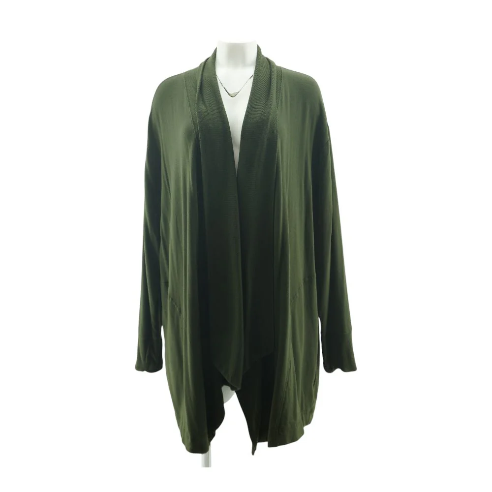 Green Cardigan Sweater - Image 2
