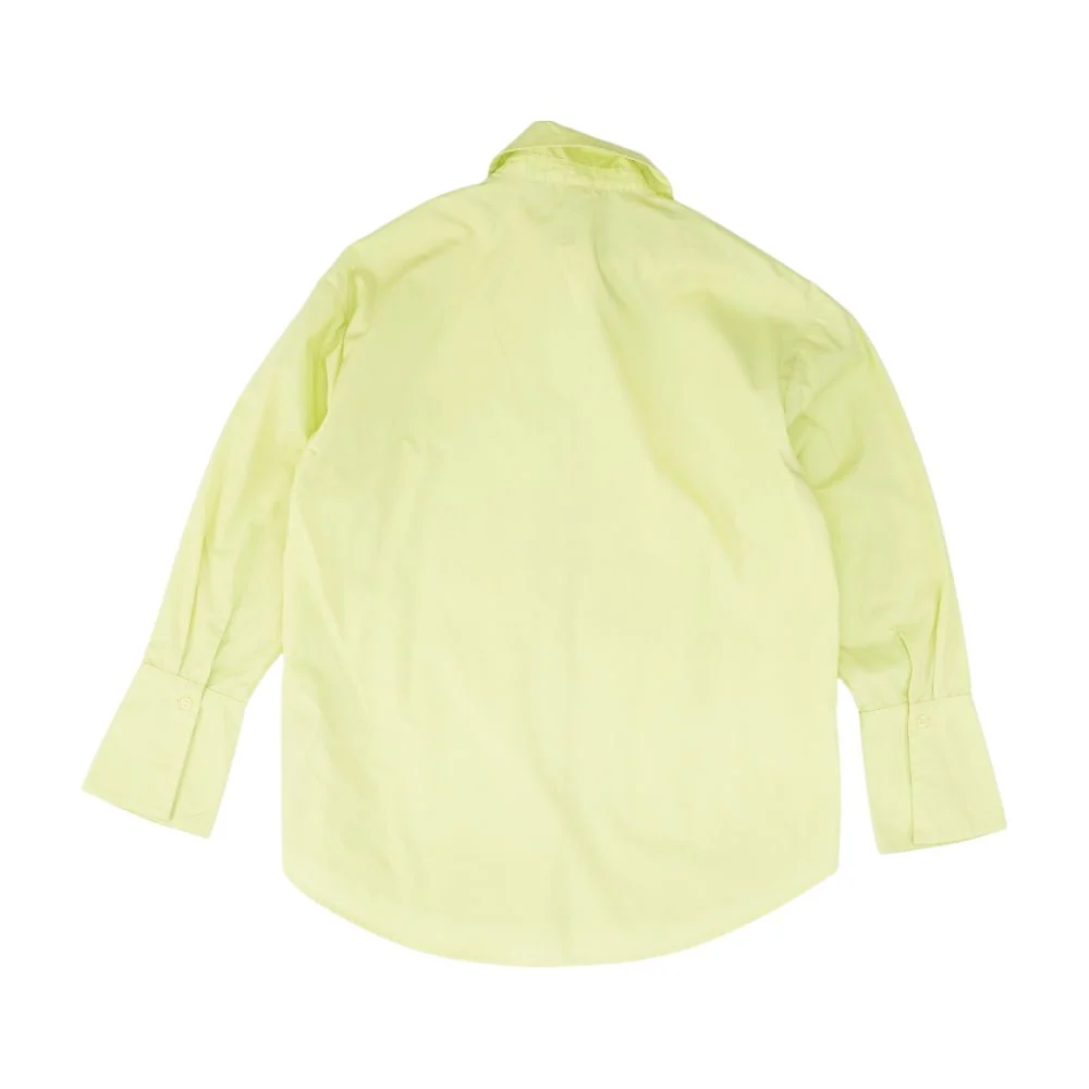 Green Solid Button Down - Image 2