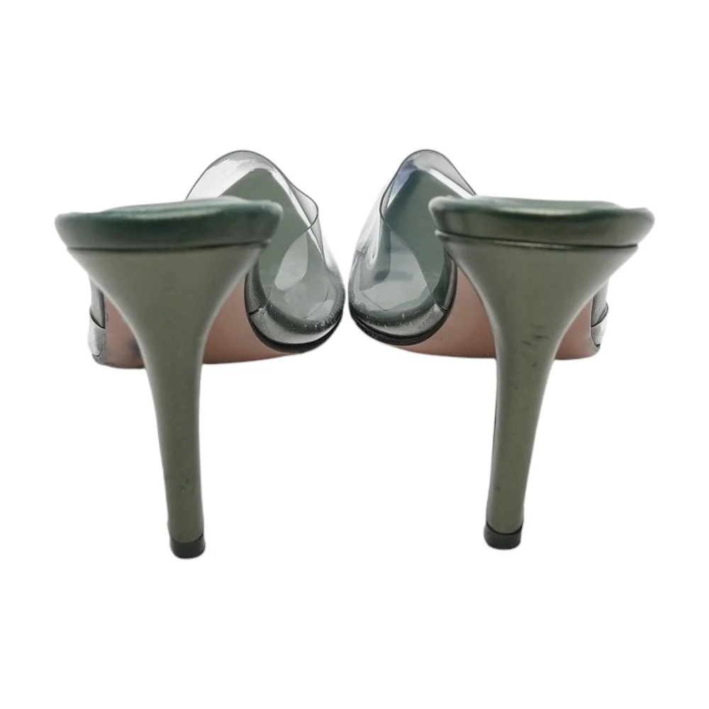 Green Stiletto Heels - Image 2