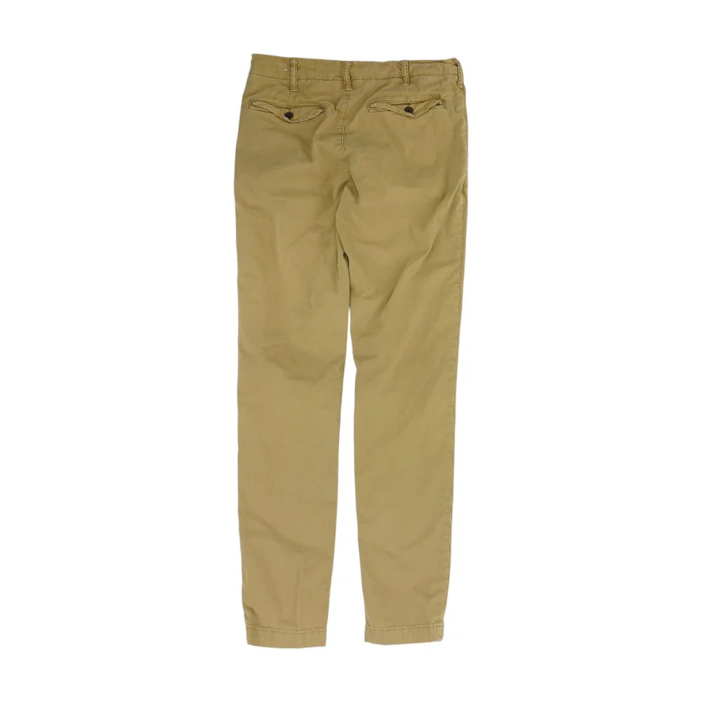 Khaki Solid Chino Pants - Image 2