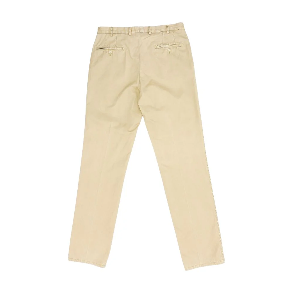 Khaki Solid Chino Pants - Image 2