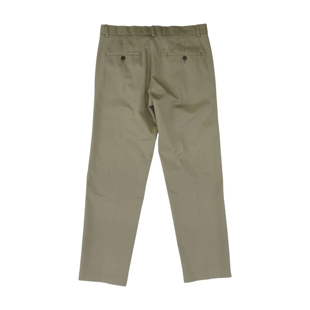 Khaki Solid Khaki Pants - Image 2
