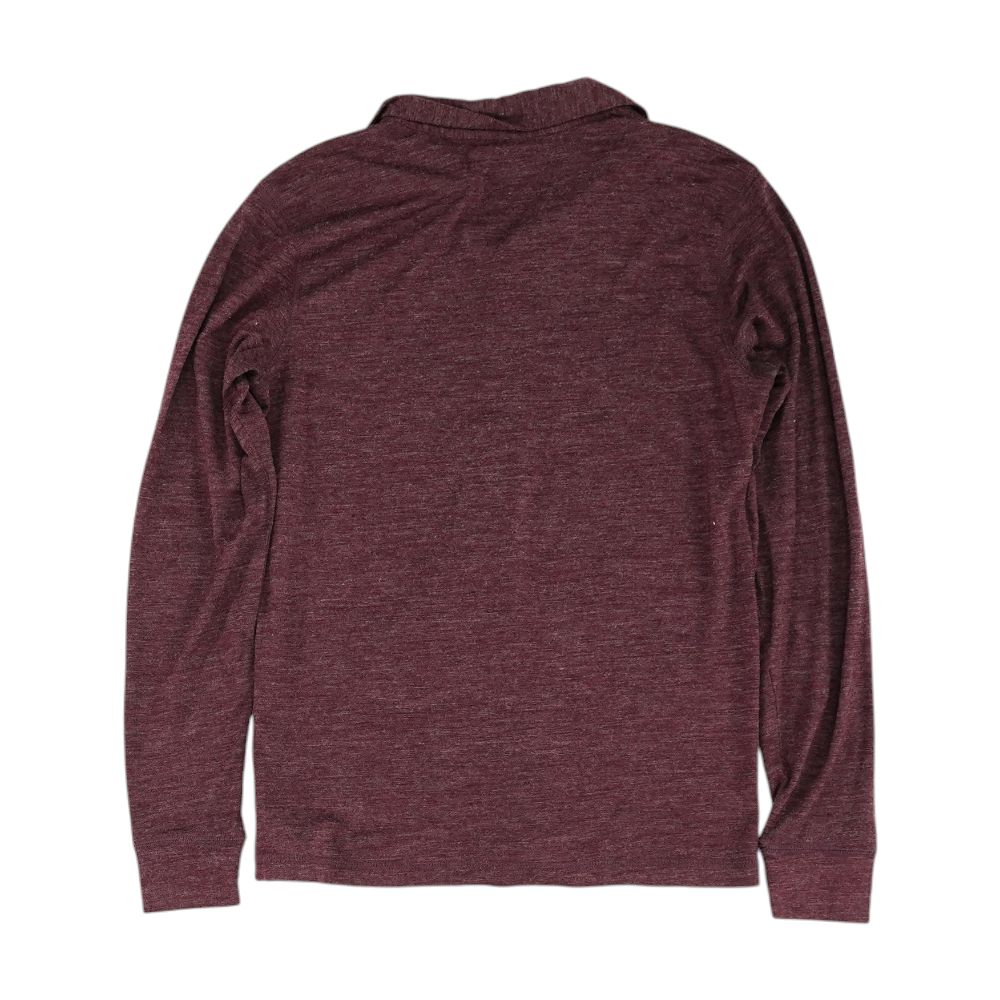 Maroon Misc Long Sleeve Button Down - Image 2