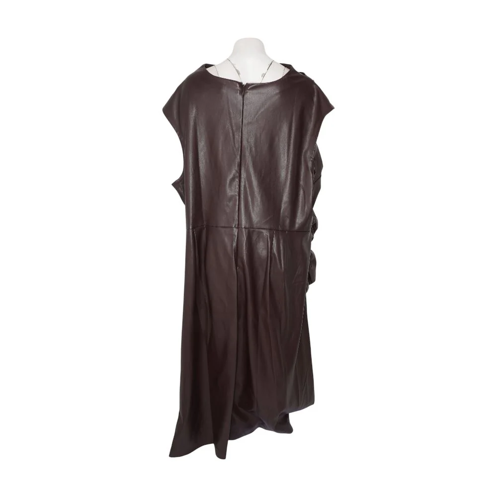 Maroon Plus Maxi Dress - Image 2