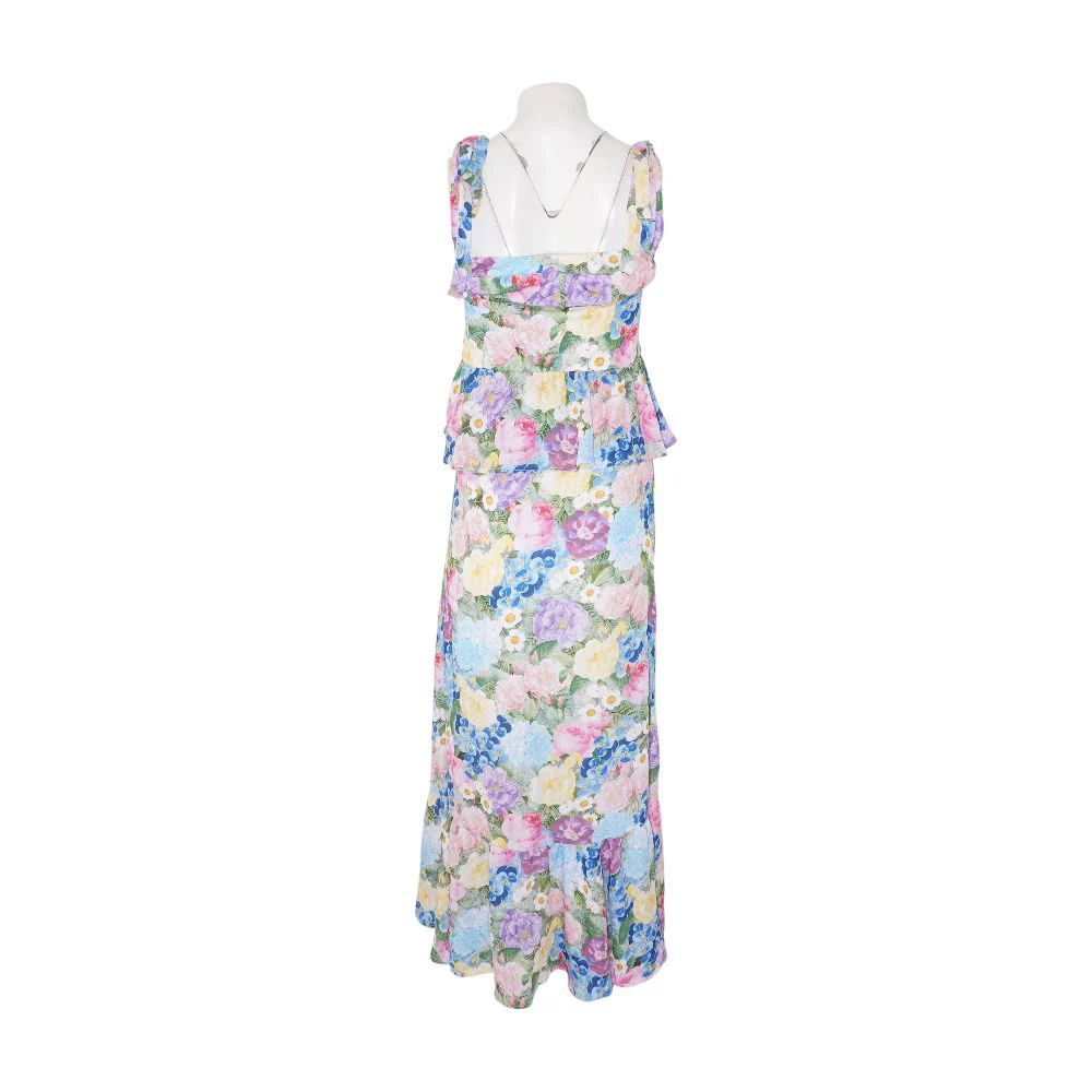 Multi Floral Maxi Dress - Image 2