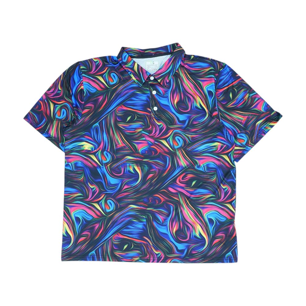 Multi Graphic Short Sleeve Polo