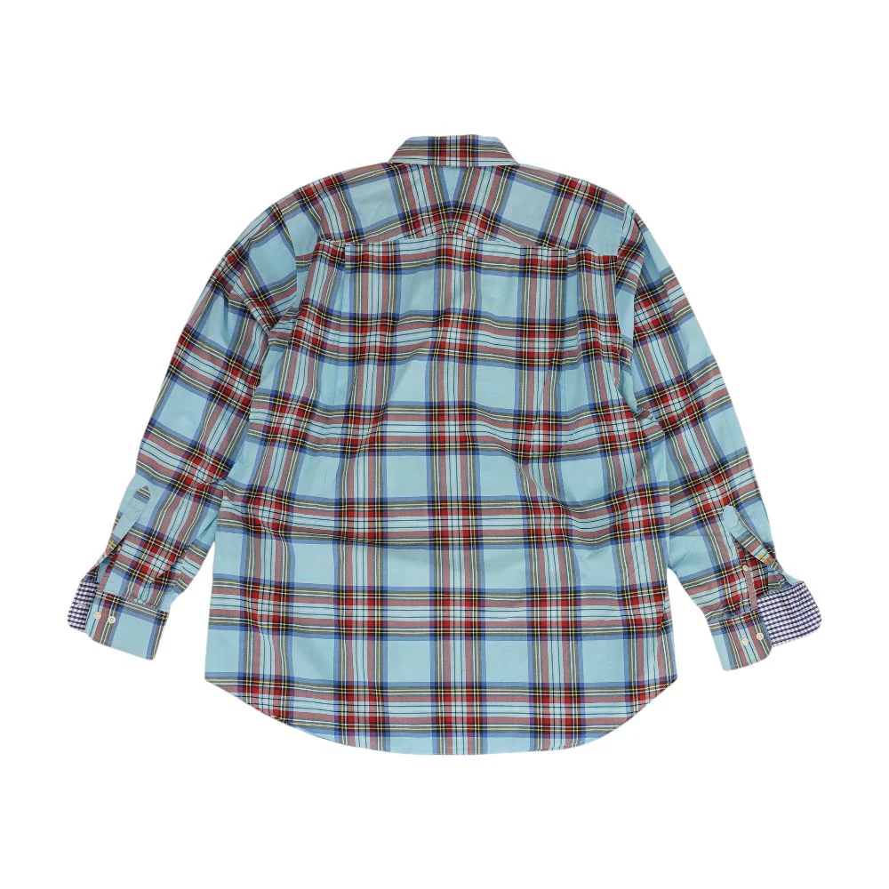 Multi Plaid Flannel Button Down - Image 2