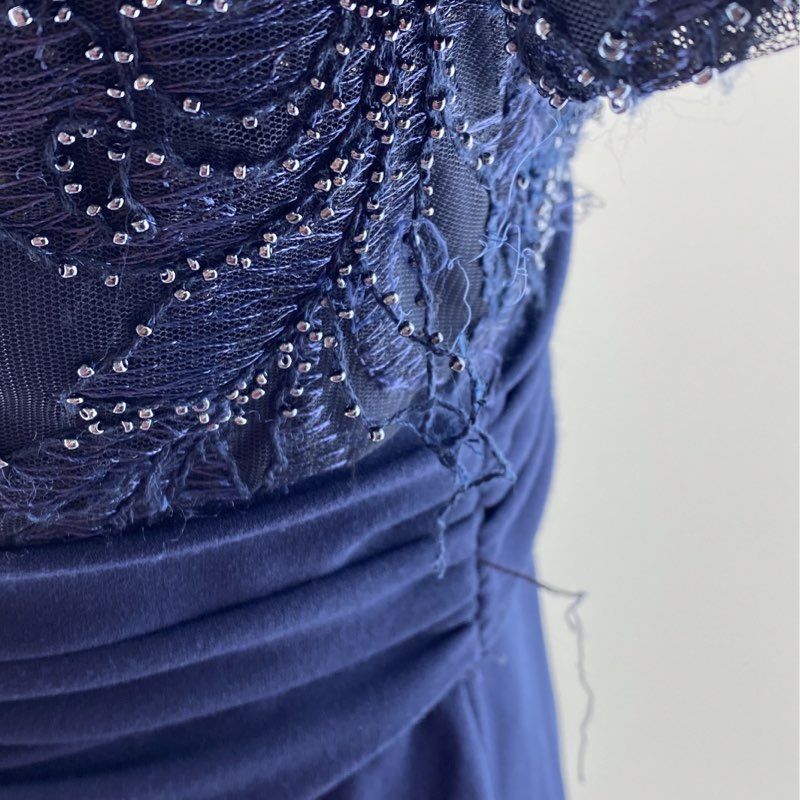 Navy Formal Maxi Dress - Image 3