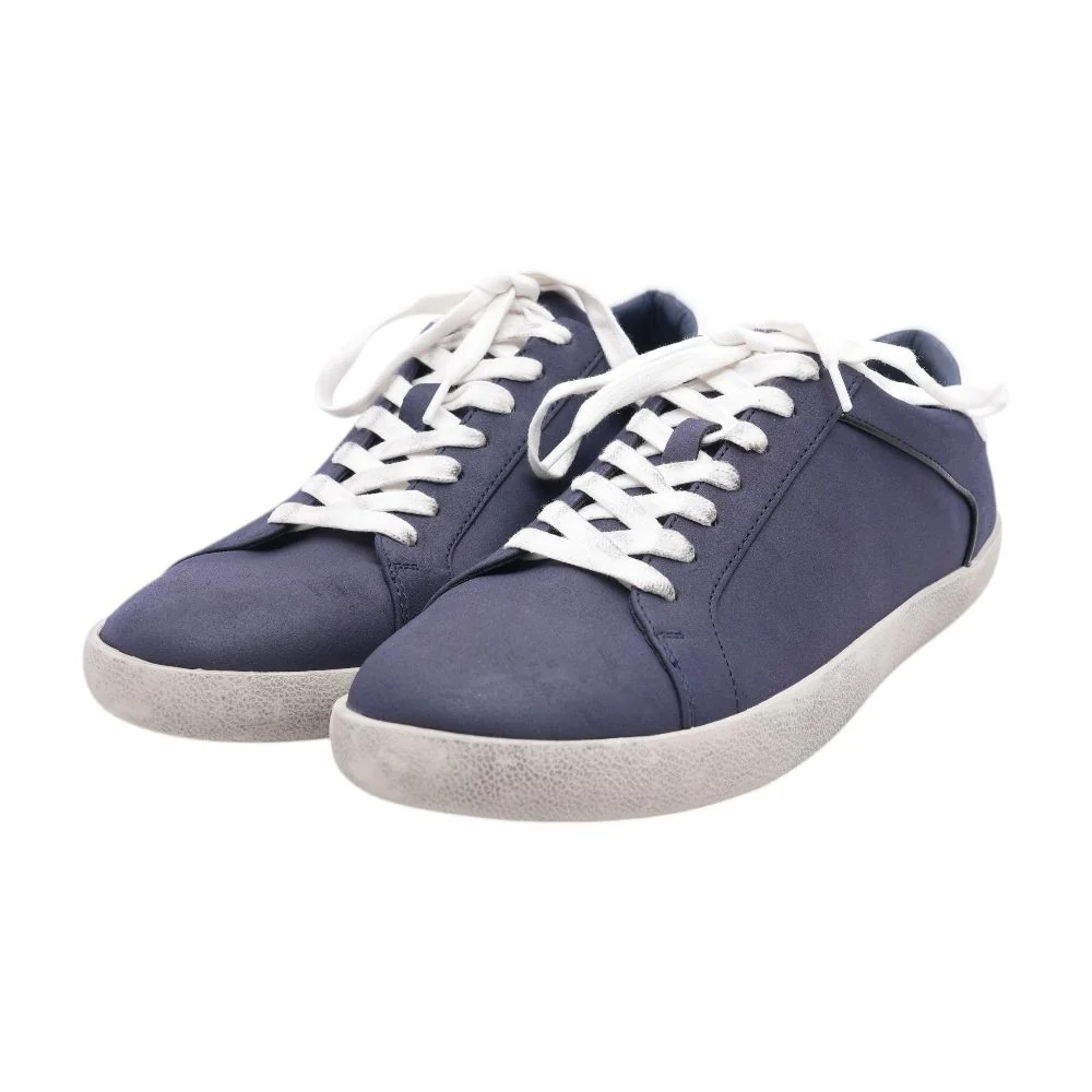 Navy Lace Up Casual Shoes