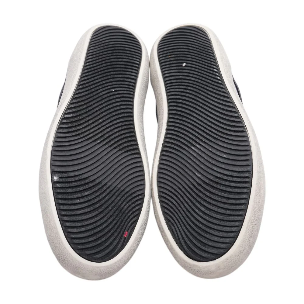 Navy Lace Up Casual Shoes - Image 3