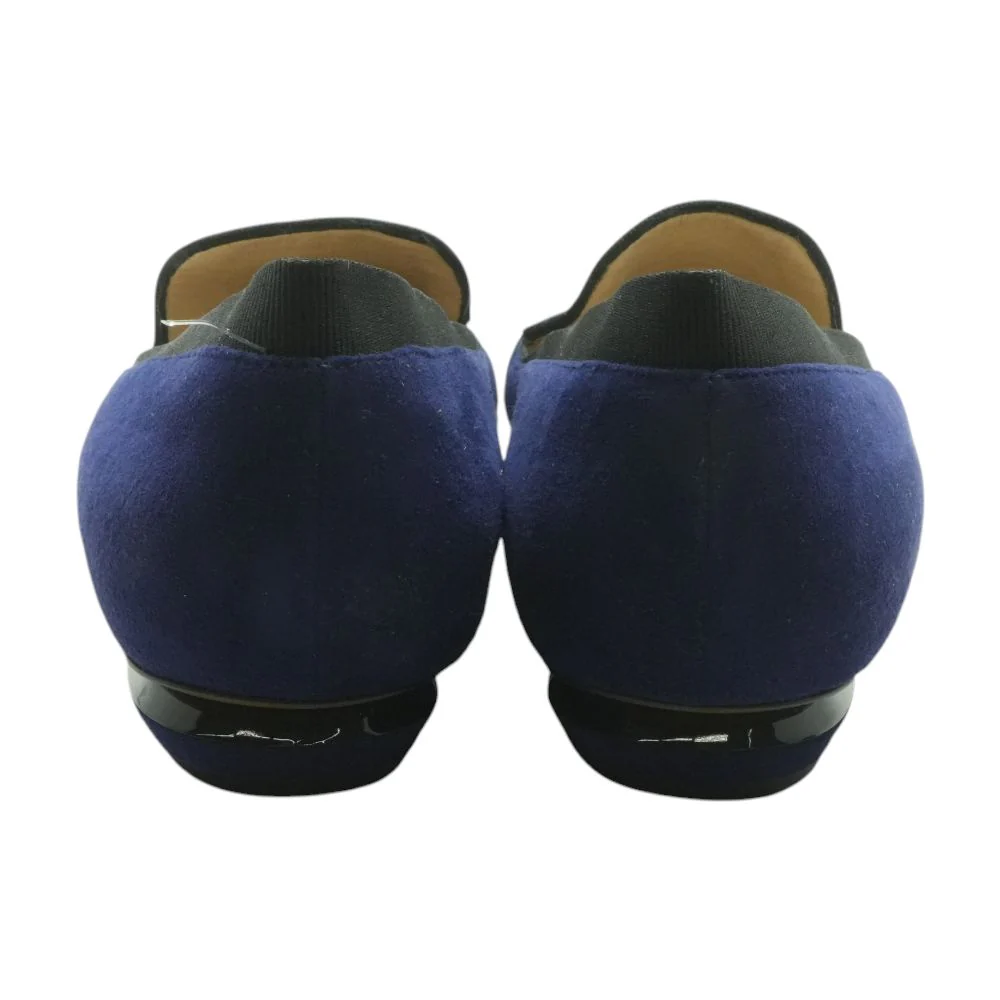 Navy Loafer Flats - Image 2