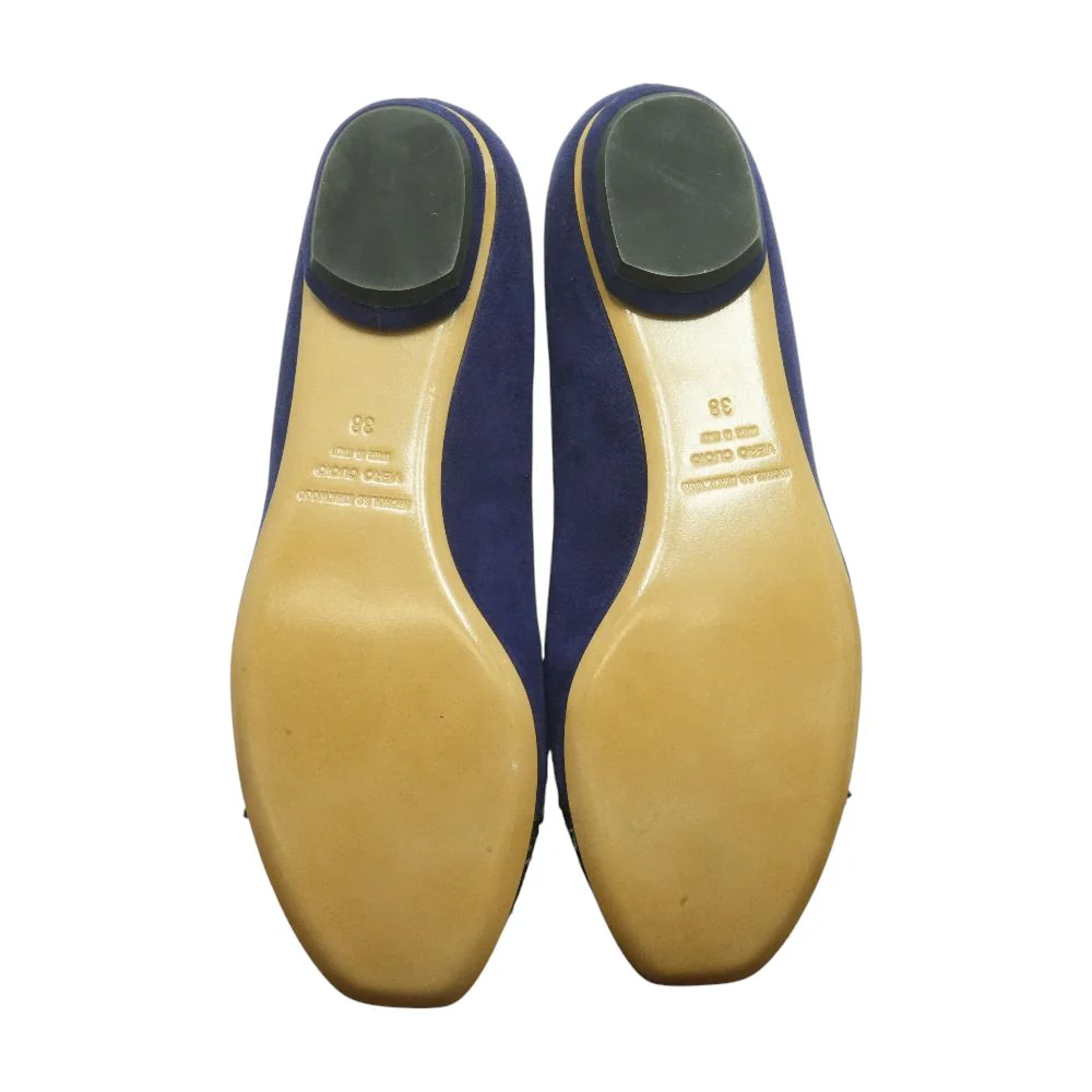 Navy Loafer Flats - Image 3