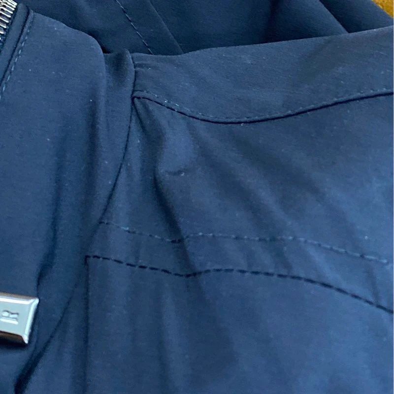 Navy Polyamide Rain Jacket - Image 3