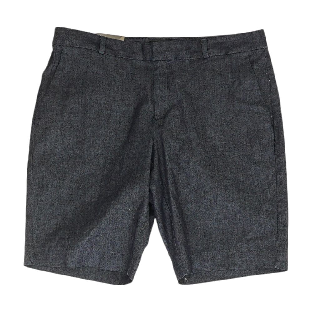 Navy Solid Chino Shorts