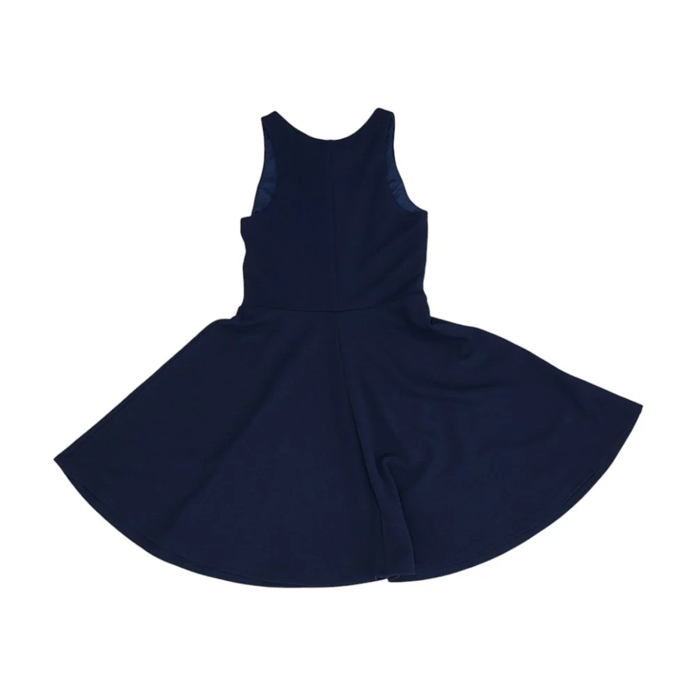 Navy Solid Dress - Image 2
