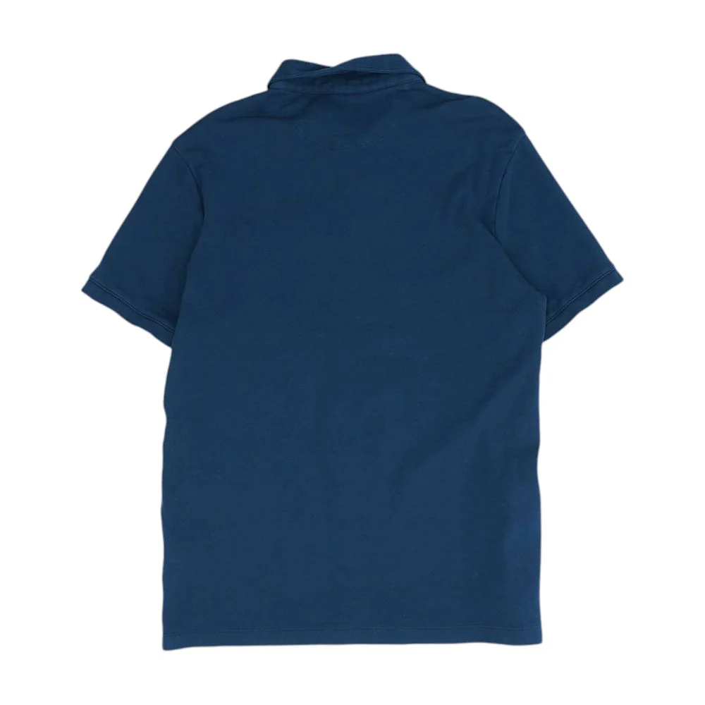 Navy Solid Short Sleeve Polo - Image 2