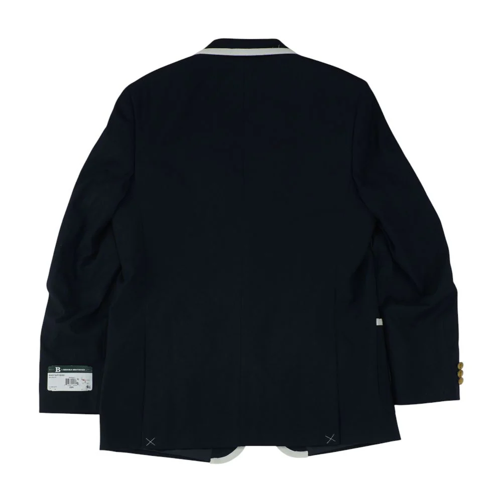 Navy Solid Sport Coat - Image 2