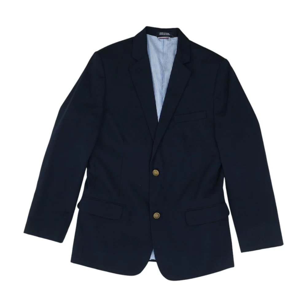 Navy Solid Sport Coat