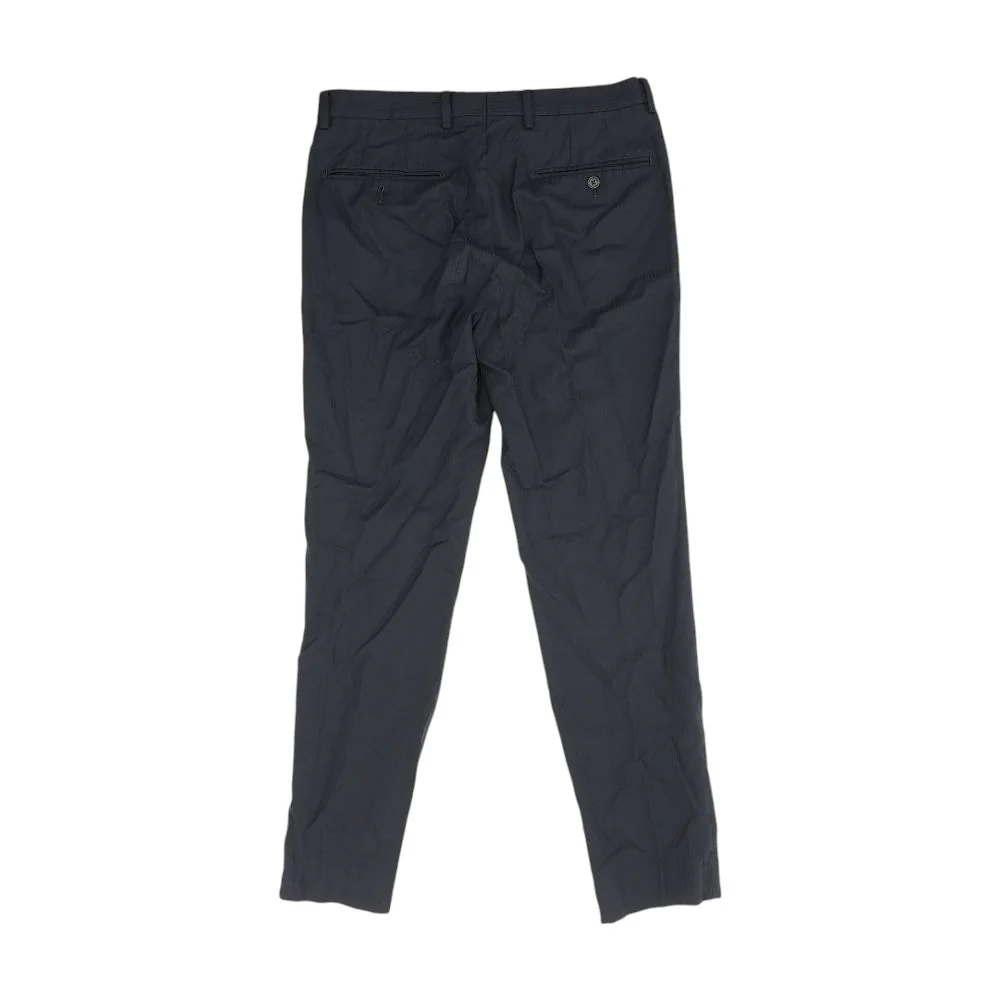 Navy Striped Dress Pants - Image 2
