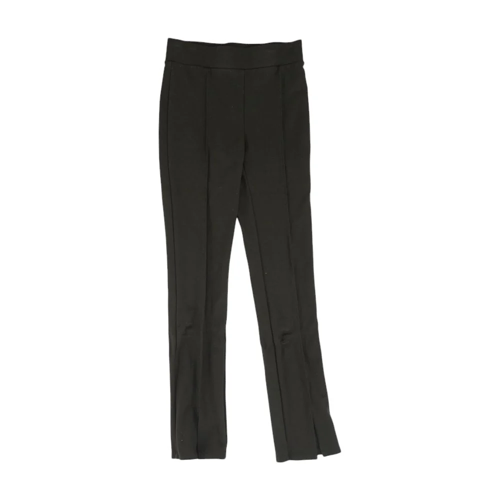 Olive Solid Pants - Image 2