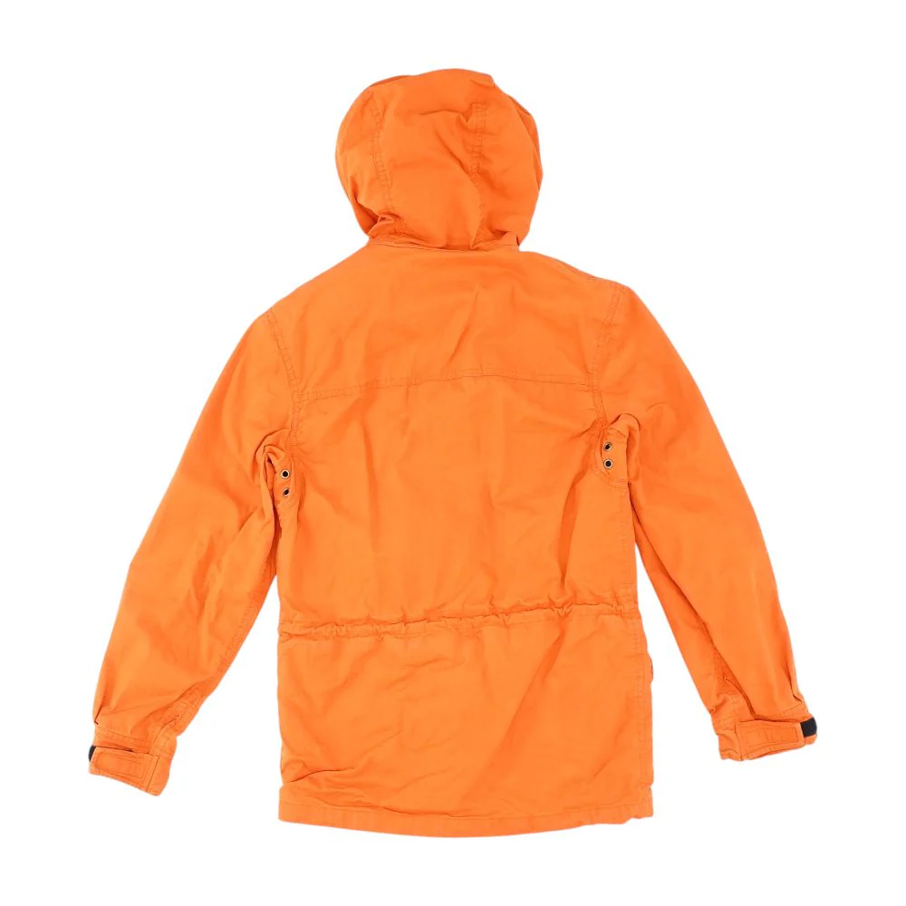 Orange Solid Jacket - Image 2