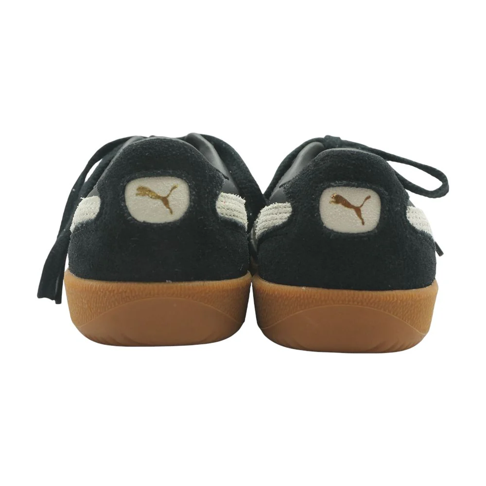 Palermo Black Leather Athletic Shoes - Image 2