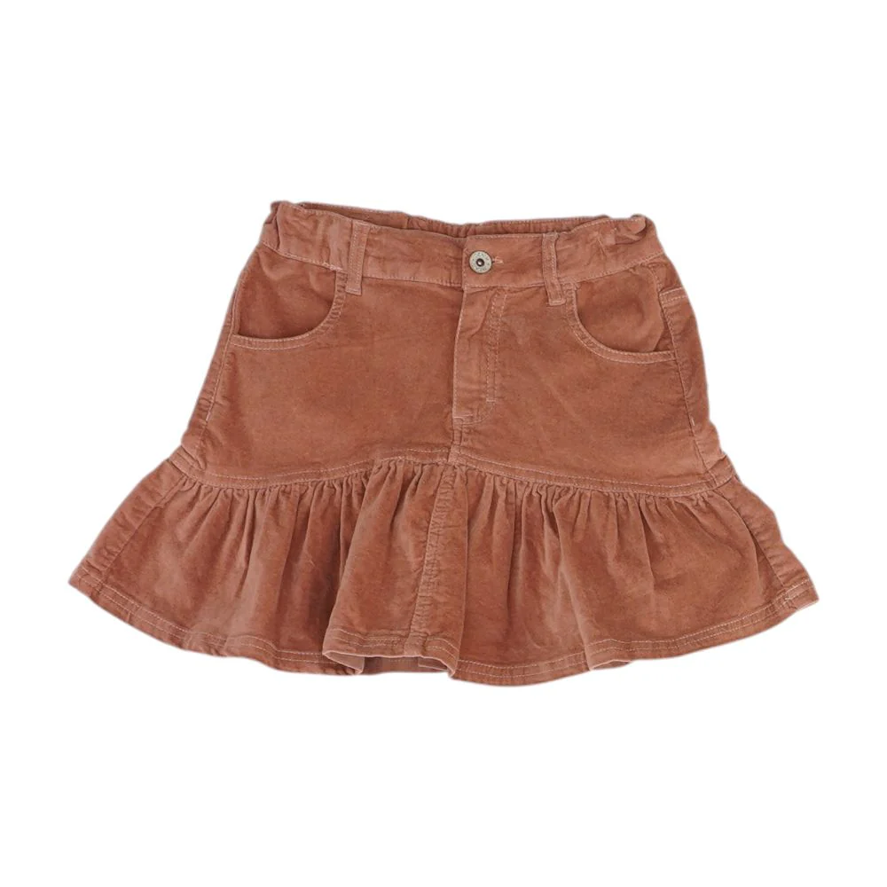 Pink Solid Skirt