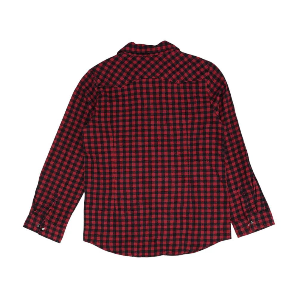 Red Check Button Down - Image 2